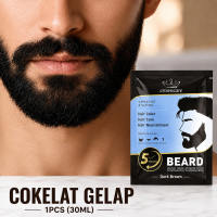 SEVICH Cat Pewarna Kumis Jenggot Sevich Beard Blackening Shampoo Permanent 15ml