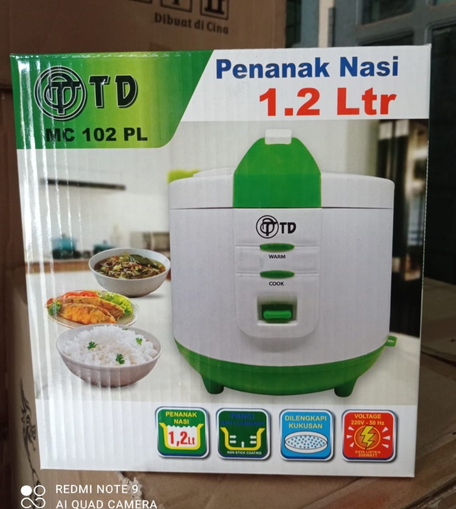 Elektrikshop penanak nasi magicom rice cooker TD dan Trisonik