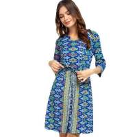 ArjunaWeda Dress Wanita Batik Motif Tenunan