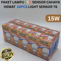 Paket Murah Lampu sensor Bohlam LED Light Sensor TYPE 15 cahaya Putih isi 10pcs