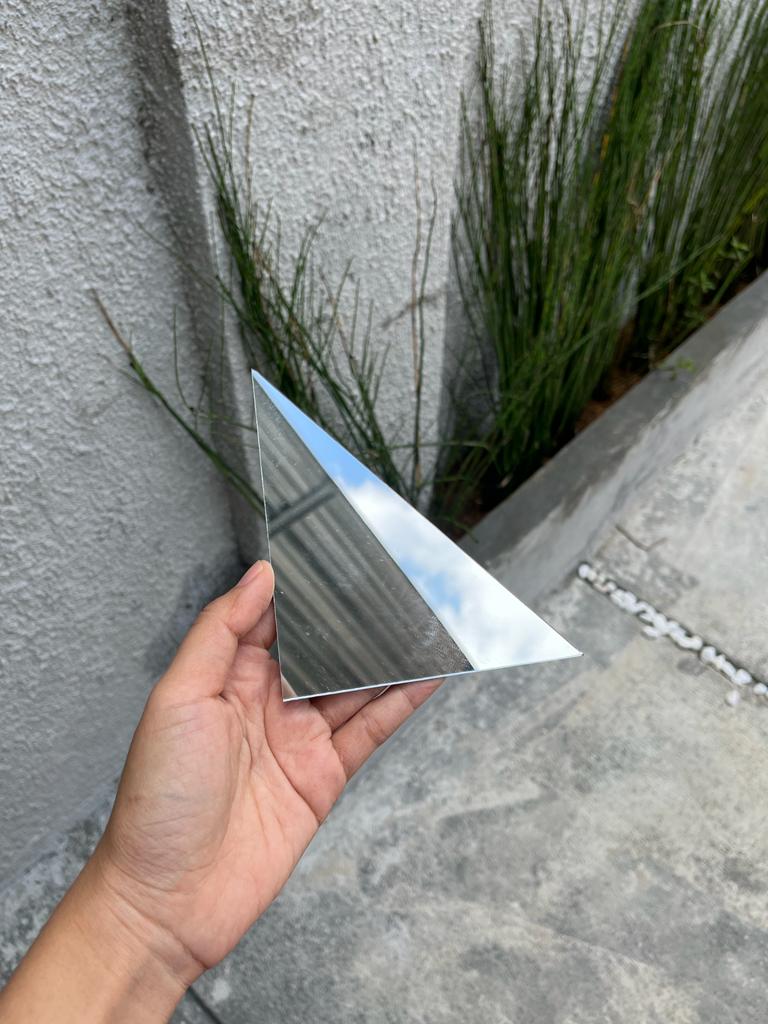 Kaca Cermin Moulding ASLI KACA 100% Ukuran 12cm Tebal 2mm / Kaca Cermin Rectangular Dekorasi Dinding Rumah