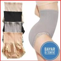 Termurah !!! Bisa COD - MUNAFIE Slimming Pants Pant Korset Celana Dalam Celana Pelangsing / Korset Pengecil Perut Ketat Wanita Import Jepang Japan Slim Body Fit FLASH SALE