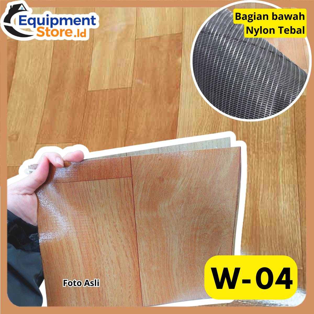 (PAKET 5 METER X 2 METER) KARPET LANTAI VINYL GULUNGAN TEBAL TIKAR MATRAS