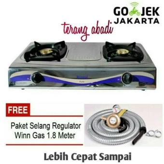 RINNAI RI 522E + Winn Gas Selang Regulator PAKET HEMAT