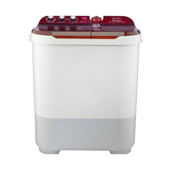 Sharp Dolphinwave Mesin Cuci 2 Tabung ES-T1090-PK - 10 Kg - Pink