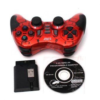 ... Stik Double Getar Transparant Lampu. Source · M-Tech Gamepad Wireless Turbo - Merah .