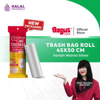 Kantong Sampah Bagus Trash Bag Roll 45x50 cm 24 Pcs/Roll 100% HDPE Kuat Lentur & Tidak Mudah Sobek
