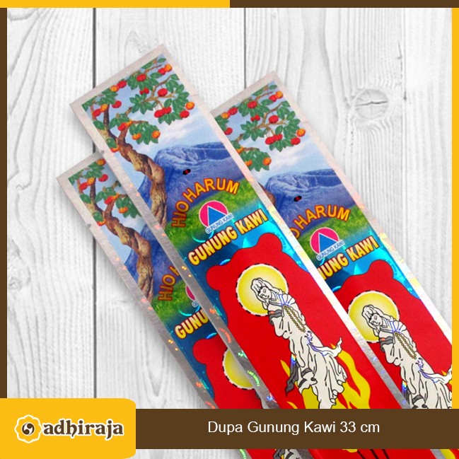 Dupa / Hio Wangi Gunung Kawi Stick Hitam Cap Buah Thoo Original 33 cm
