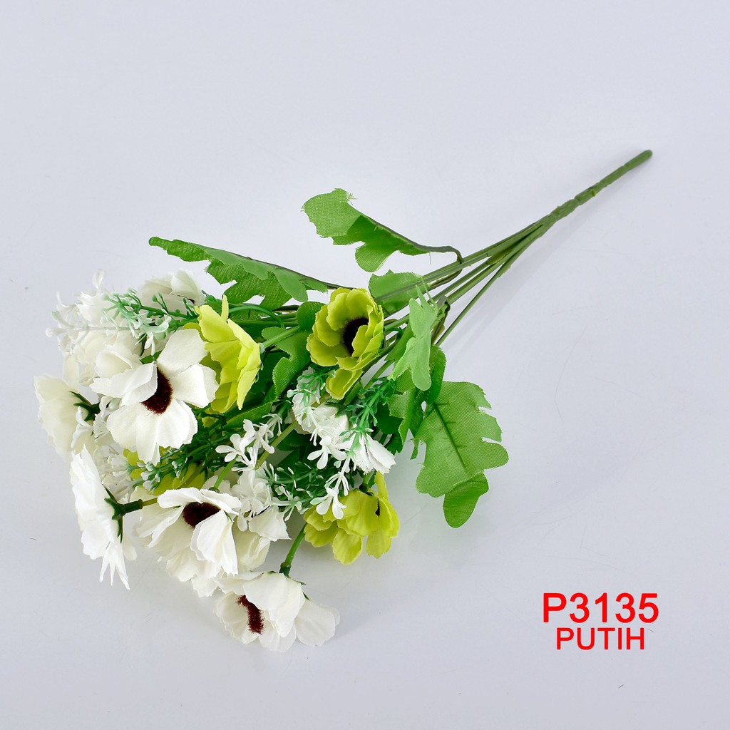 FA P3135 Bunga Matahari Dekorasi Bahan Plastik