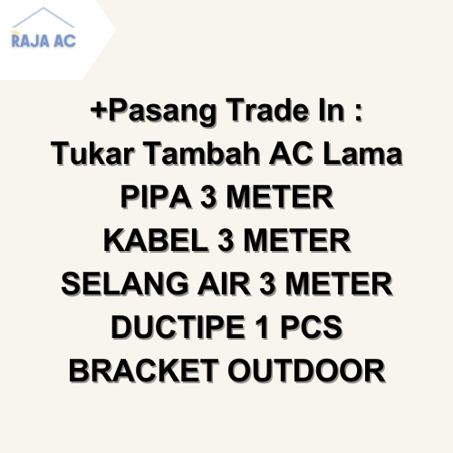 Promo AC Changhong 1/2 PK 05NVC STANDARD FREE PASANG + AKSESORIS