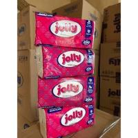 {1 PAKET ISI 4}  Tissue Jolly 200 Sheets Satu Plastik dapat 4