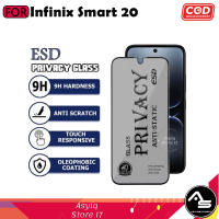 Promo Tempered Glass AG Matte Infinix Smart 20 Full Layar