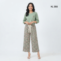 Piyama Kulot PP Lengan Kerut - Celana Panjang Dewasa All Size Anne Claire Baju Tidur babydoll Wanita