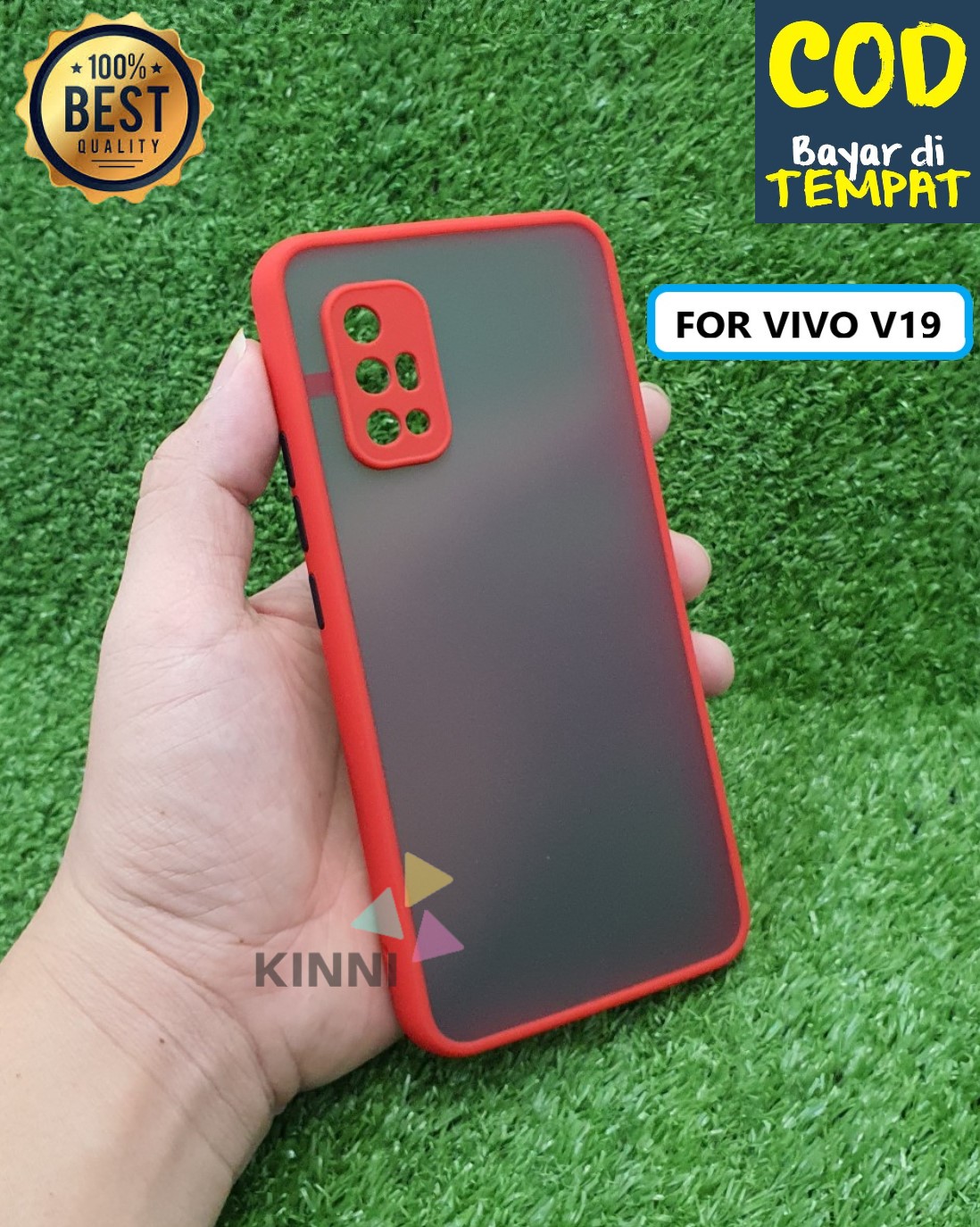 Casing Untuk Vivo V19 Camera Protect New Case Aero Original Hard Soft Armor Matte Back Cover Casing Frame Transparent casing untuk vivo v19 camera protect new case aero original hard soft armor matte back cover casing frame transparent