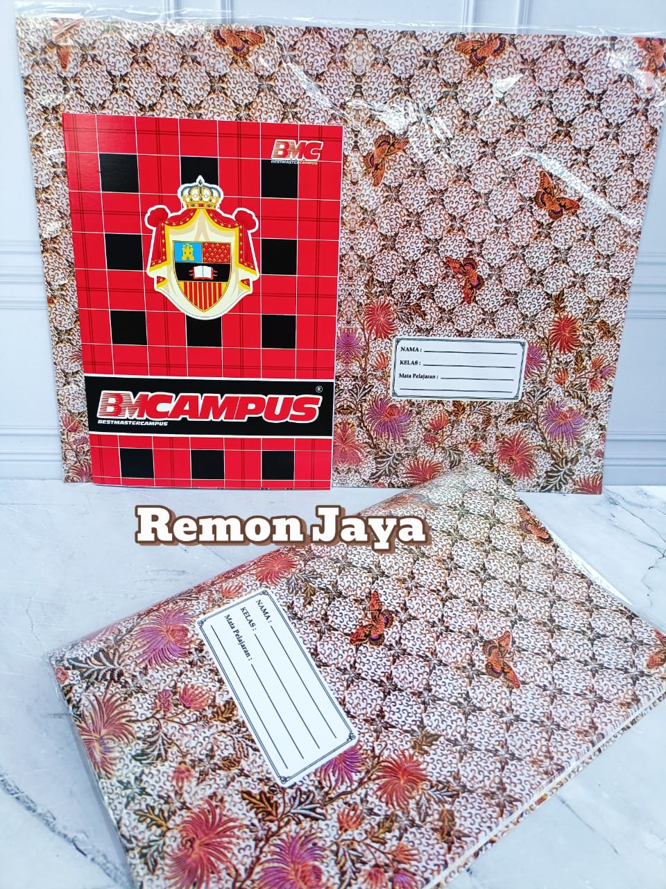 Sampul buku Batik Ukuran Boxy /Bigbos campus panjang ( isi 20 lembar )