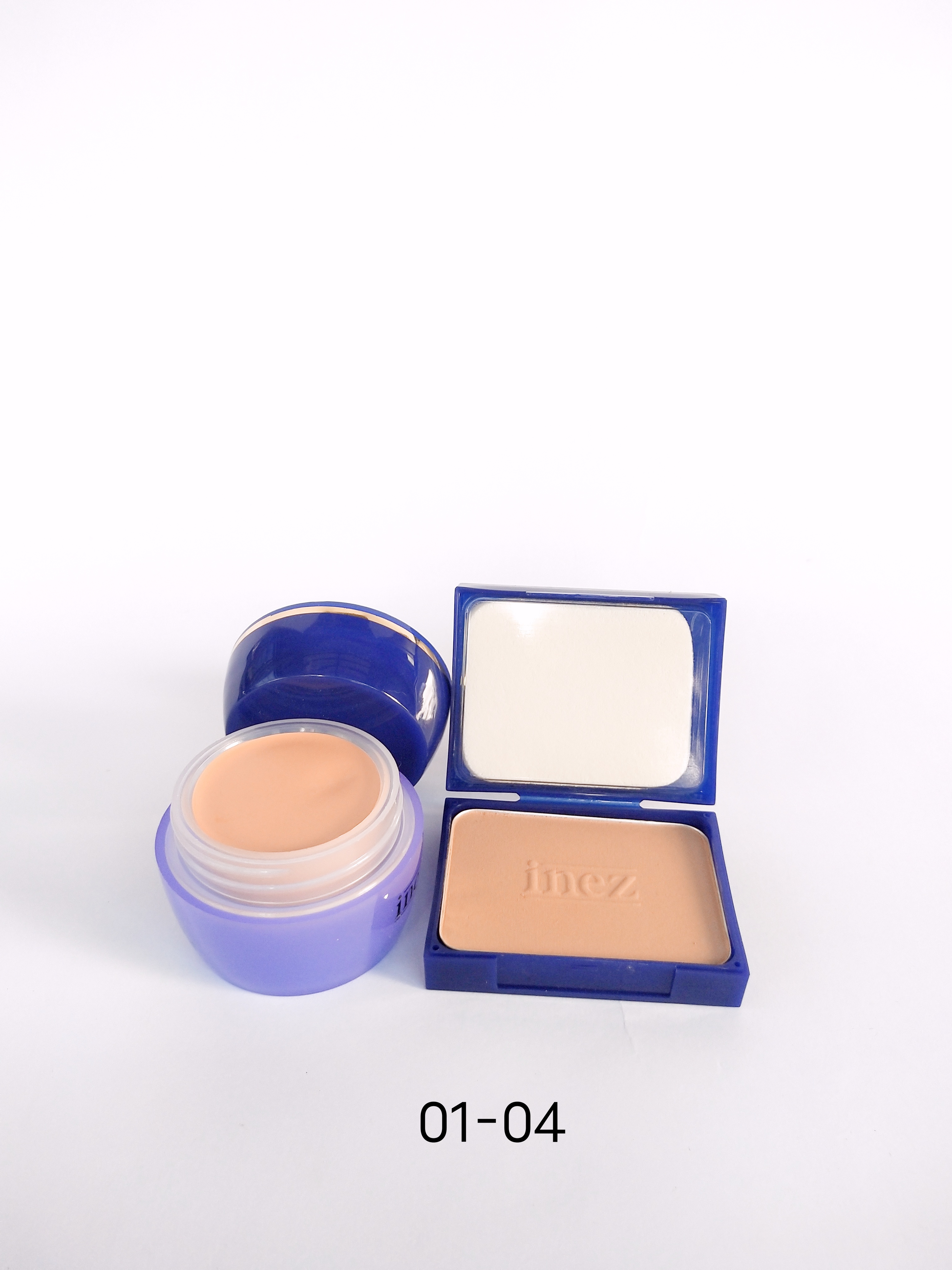 Inez paket reffil +foundtion/reffil compact inez/foundation /alas bedak /Inez