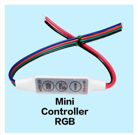 Controller RGB Mini DC 5V-24V For RGB 5050/3528/2835/5730/5630