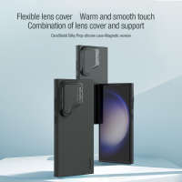Case Samsung Galaxy S24 Ultra - Nillkin CamShield Silky Prop Magnetic (MagSafe) silicon case