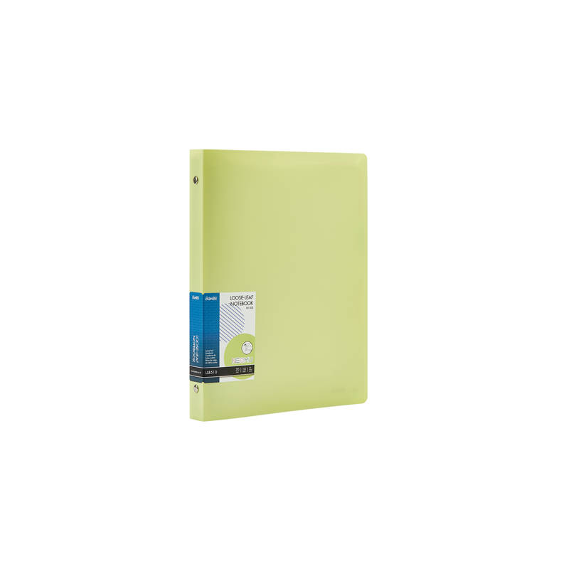 Bantex Loose-Leaf Notebook B5 Buku Catatan Binder 8 Ring Cover Bahan PP Warna Pastel LLB510