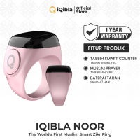 iQibla Zikr Ring Noor N01 Smart Tasbih Digital Hitung Zikir Harian Muslim Modern Baterai Tahan Lama Cincin Zikir
