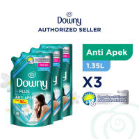 Downy Pelembut dan Pewangi Pakaian Konsentrat Anti Apek Refill 1.35L x3