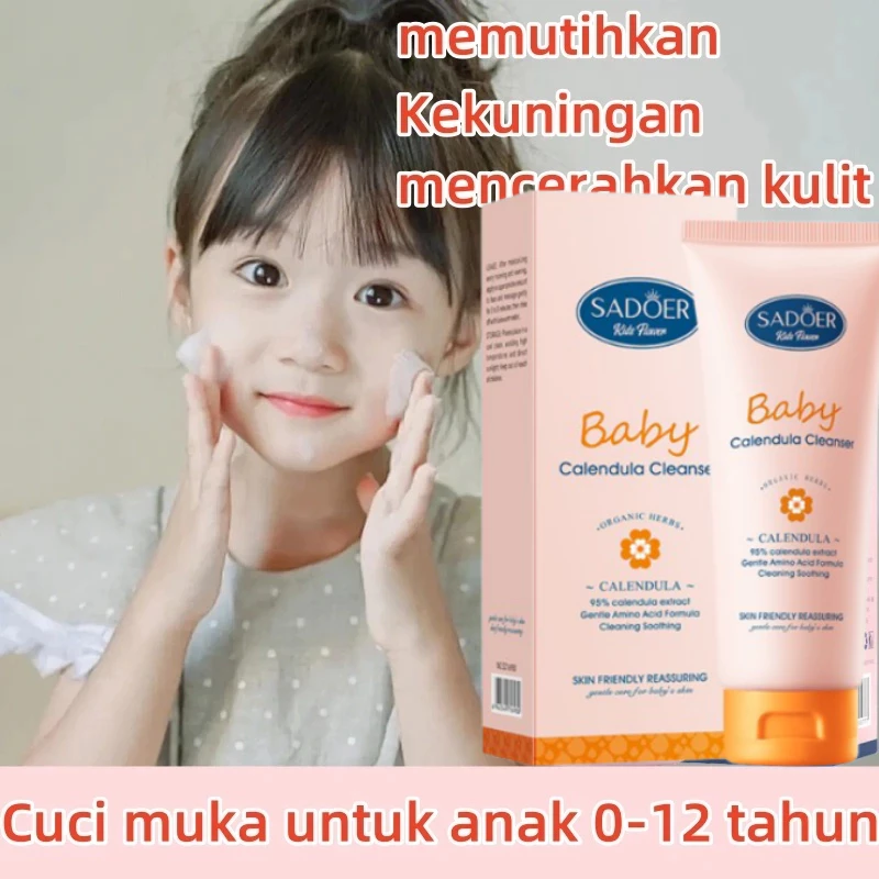100% ORIGINAL Pembersih Cuci Muka Anak 100g Children Facial Wash / Pembersih Wajah Untuk Anak / Sabun Cuci Muka Face Wash