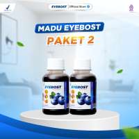 Eyebost Madu Herbal Paket 2 Botol Solusi Atasi Mata Minus Buram Belekan Katarak Mata Merah Mata Bengkak Mata Gatal Glukoma Vitamin Mata Terbaik Bagus Alami Mata Jadi Jernih Segar Sehat Tanpa Obat Mata