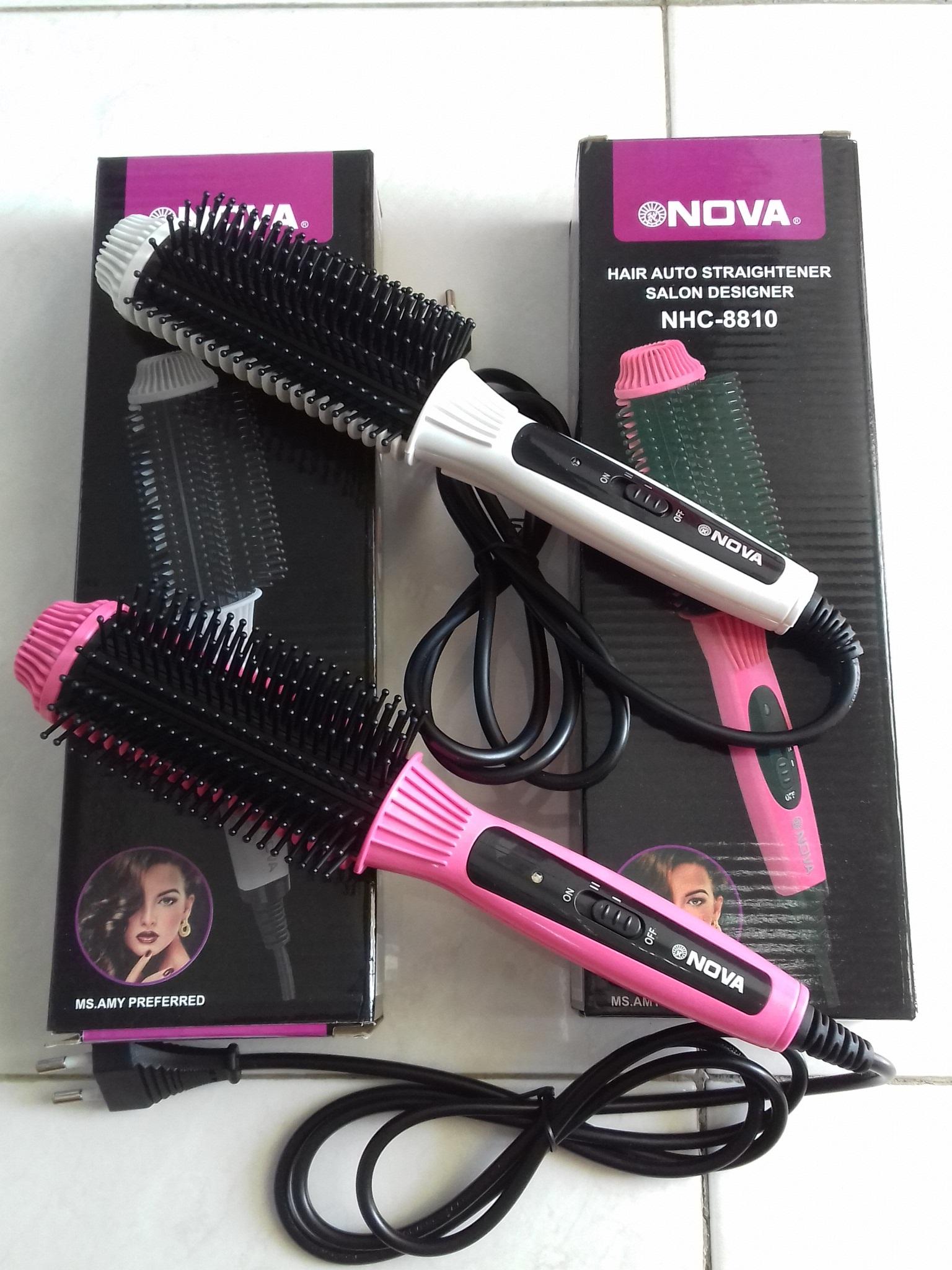Catok Rambut Nova NHC-8810 / Hair Auto Straightener Salon Designer catok rambut nova nhc-8810 / hair auto straightener salon designer