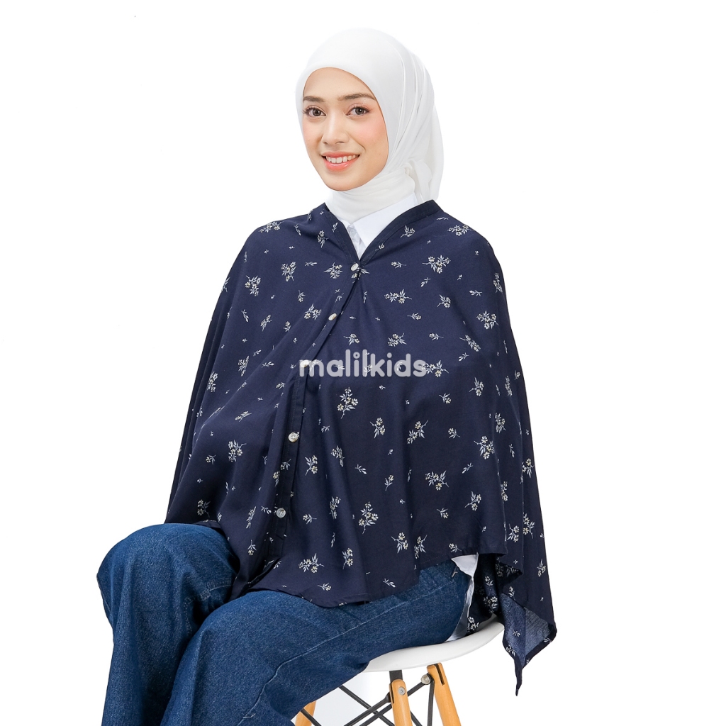 Malilkids Nursing Cover 2in1 Rayon Print Series - Apron Penutup Menyusui