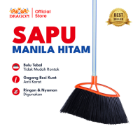 DRAGON Sapu Manila Hitam 90 Cm Pembersih Lantai Dust Remover Serbaguna SP148 Warna Random