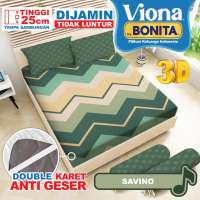 Sprei Viona By Bonita Ukuran King 180x200 T.25 - Sprey / Spray / Seprei Tinggi 25
