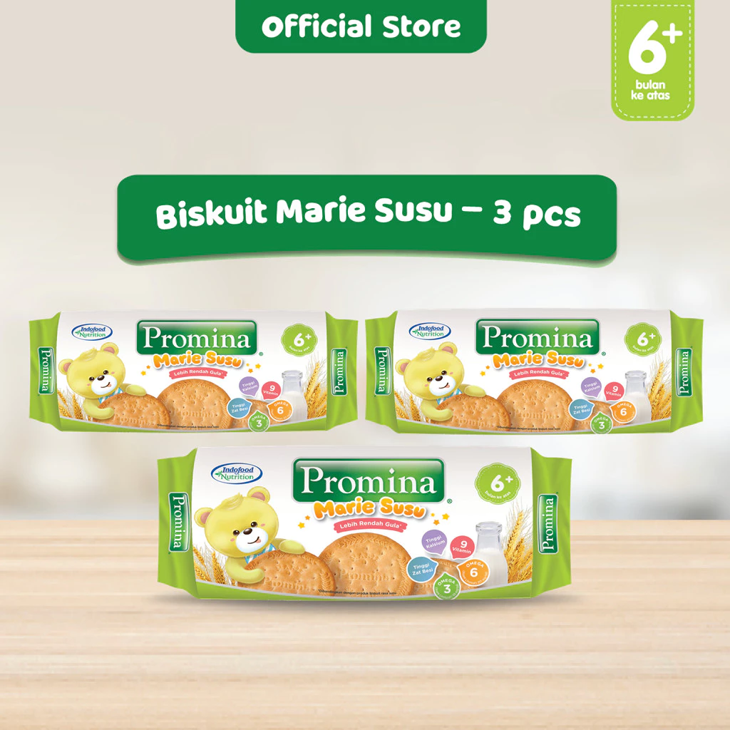 [Paket isi 3] Promina Marie Roll New 150gr