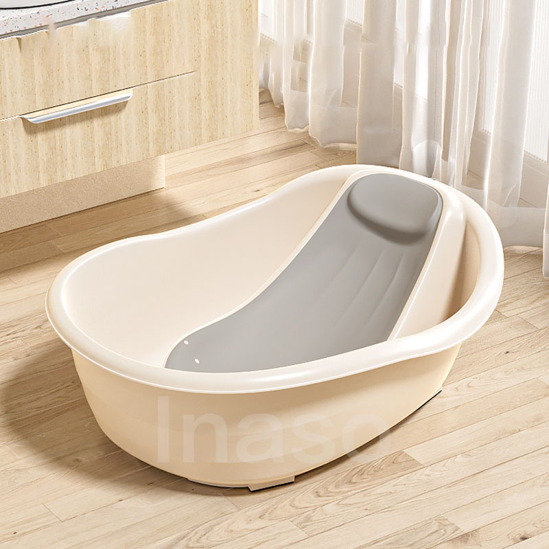 Inaso Bak Mandi Bayi Dengan Indikator Pengukur Suhu Baby Bathtub Ember Tempat Mandi Anak Plastik HOE203