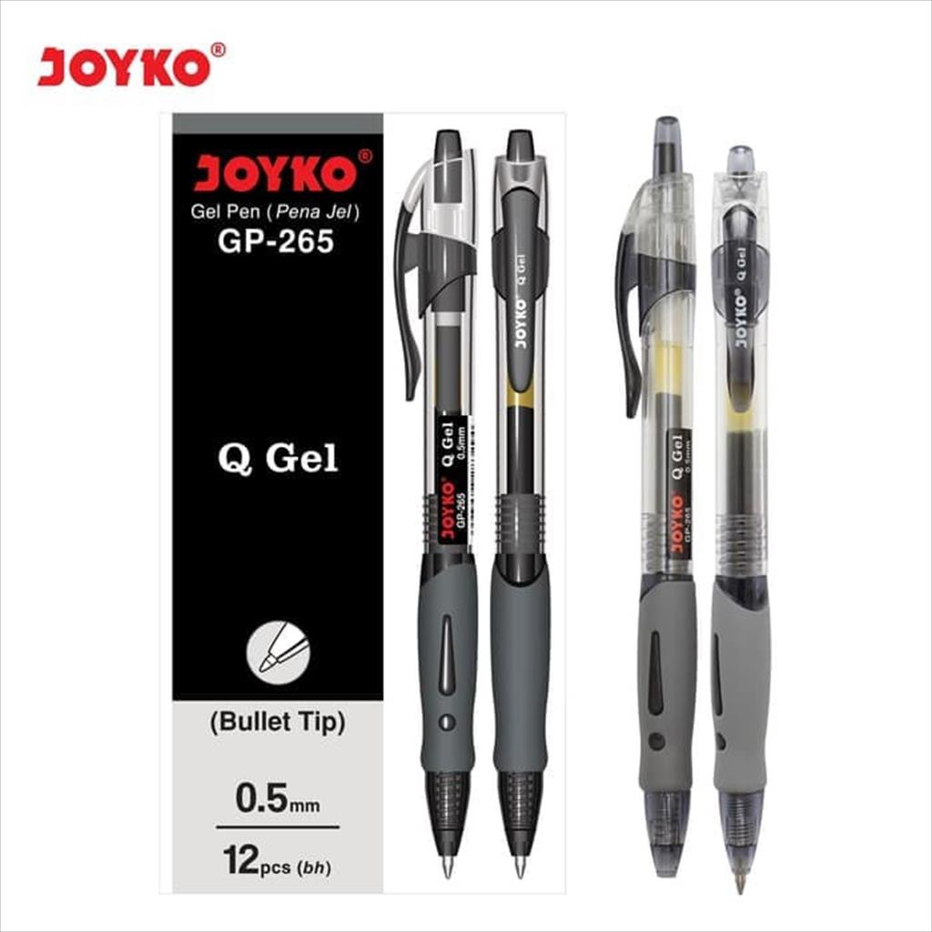 Pulpen Joyko Gel Cetek Q Gel G P-265 (1pak -12pcs)