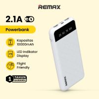 REMAX RPP-168 Powerbank 10000mAh 2 Port USB Fast Charging 2.1A LED Display Garansi