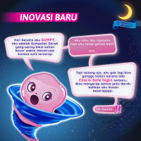CHARM Pembalut Safe Night 35cm Wing 18 pads - 3 pack
