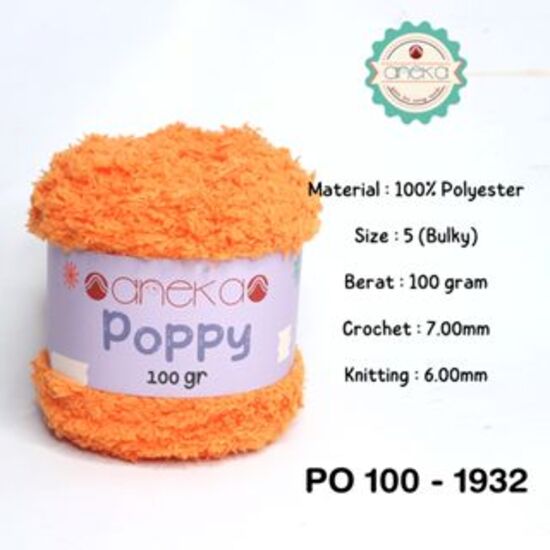 KATALOG - Benang Rajut Handuk Poppy / Towel Yarn 100gr Part 1