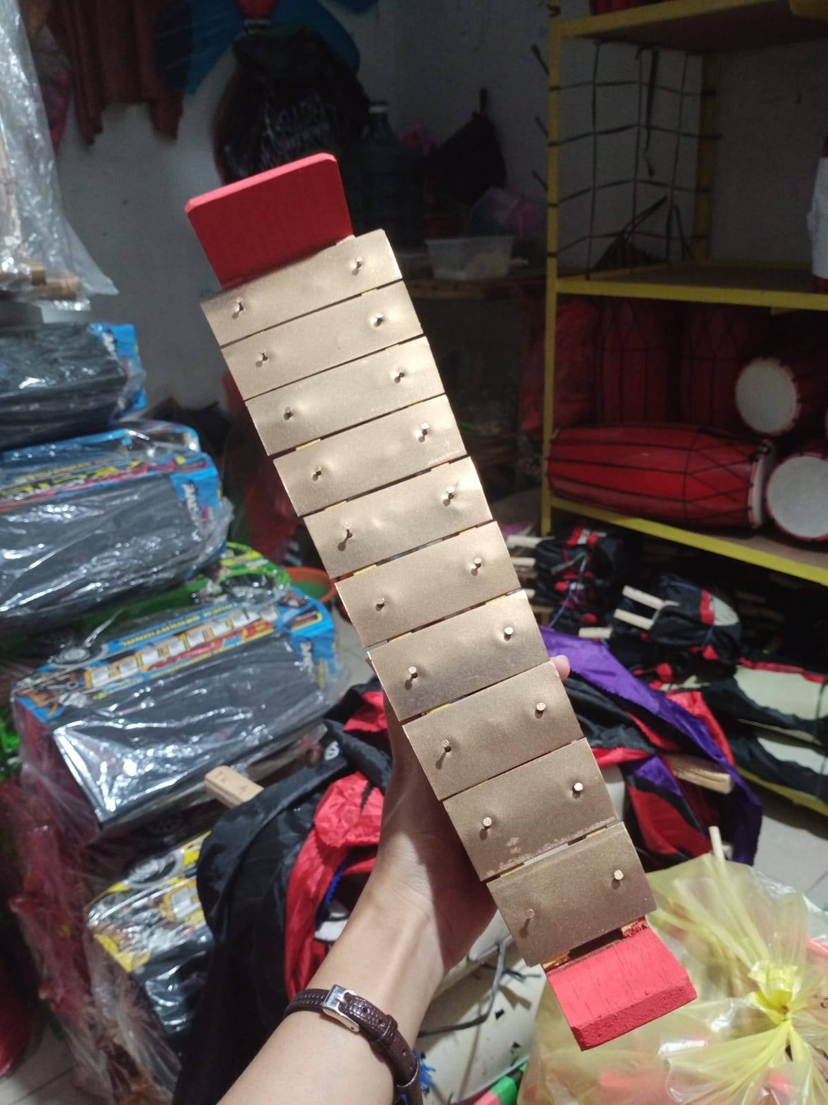 Gamelan / Xylophone Saron Mainan Anak Gambang Alat Musik Tradisional Gamelan