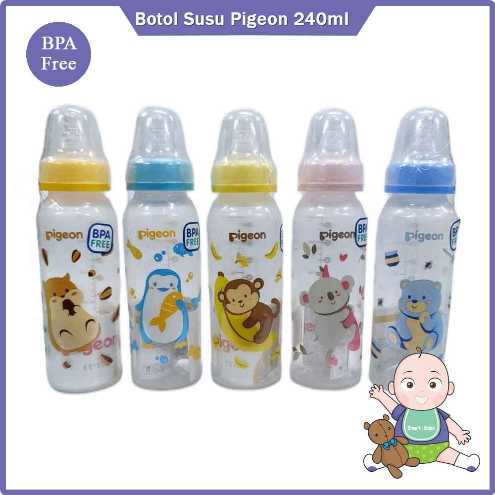 Paket Hemat 3pcs Botol Susu Bayi Pigeon 240ml / 120ml / 50ml