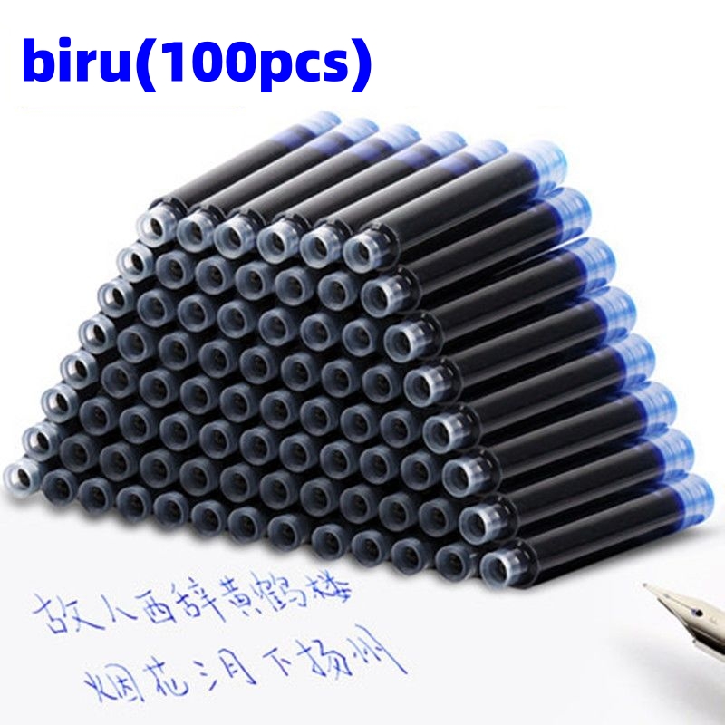 Fountain Pen Set 3pen+100tinta Nib Kaligrafi Pena Multi Fungsi Perlengkapan Sekolah Pulpen Alat Tulis/isi ulang tinta pena
