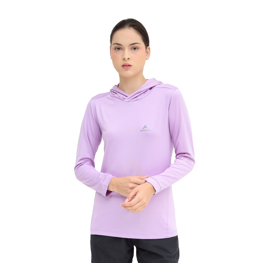 KELLY LS HOODED TEES (910007751)