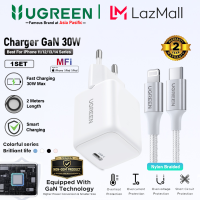 UGREEN Charger iPhone Mfi Lightning GAN-N Series 20W 30W PD Type C Fast Charging