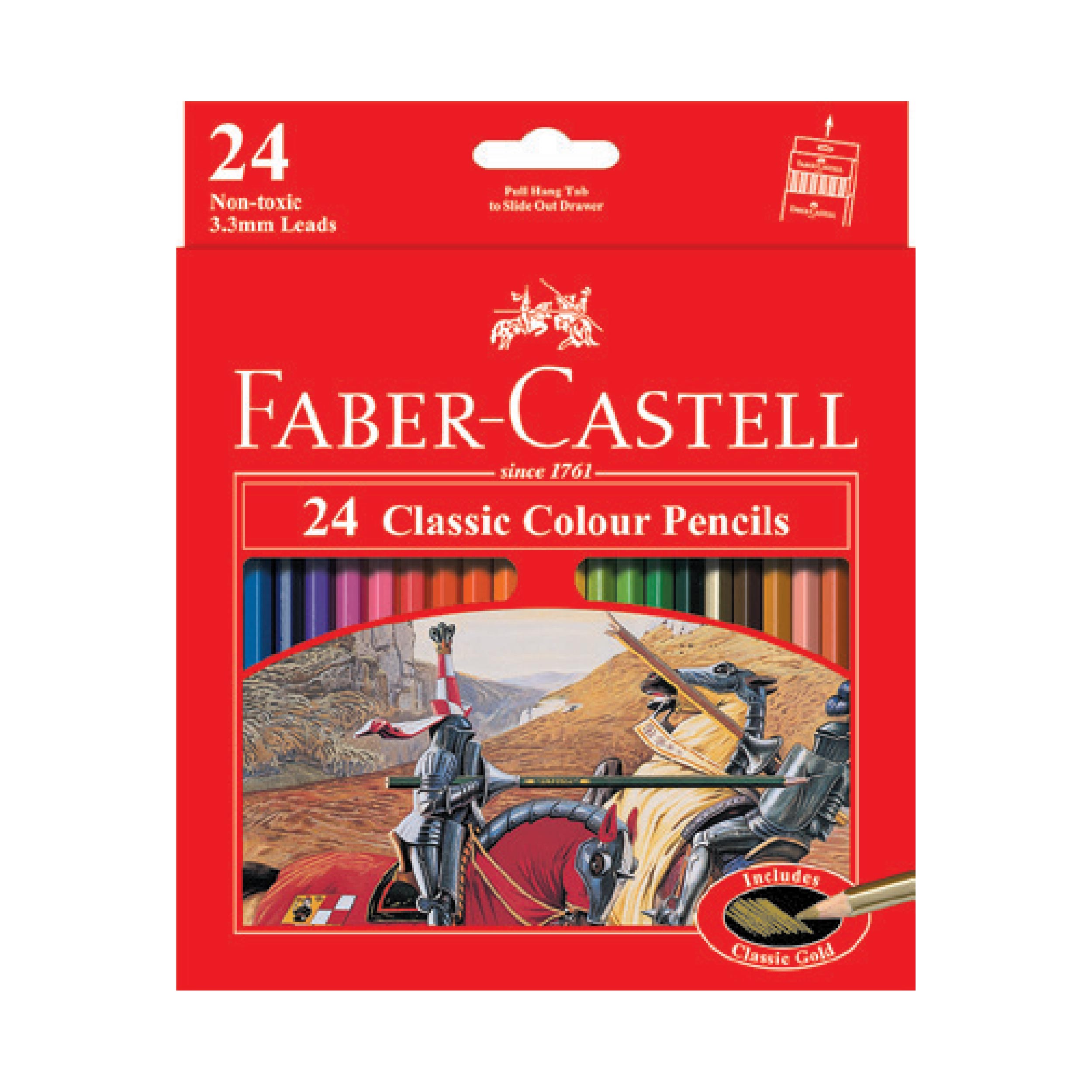 Faber-Castell Classic Colour Pencil 24 L