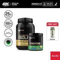 [PRE-ORDER] Optimum Nutrition Gold Standard Isolate Protein 1.64 lbs + Creatine Powder 300gr + Shaker