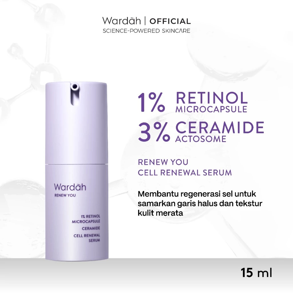 Wardah Renew You 1% Retinol Microcapsule Ceramide Cell