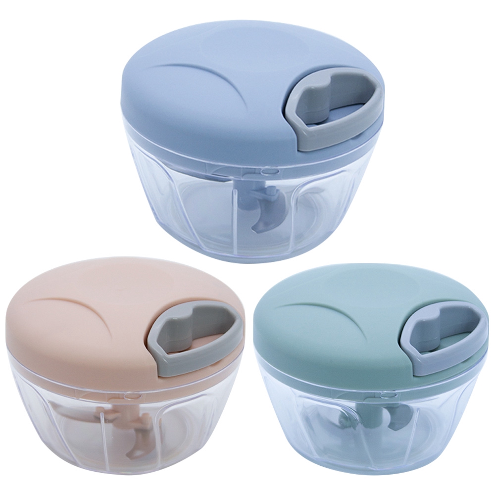 Blender Mini Tangan 3pisau - Mini Speedy Chopper Blender Sambal Bumbu Dapur Mpasi Cocok Untuk Traveling