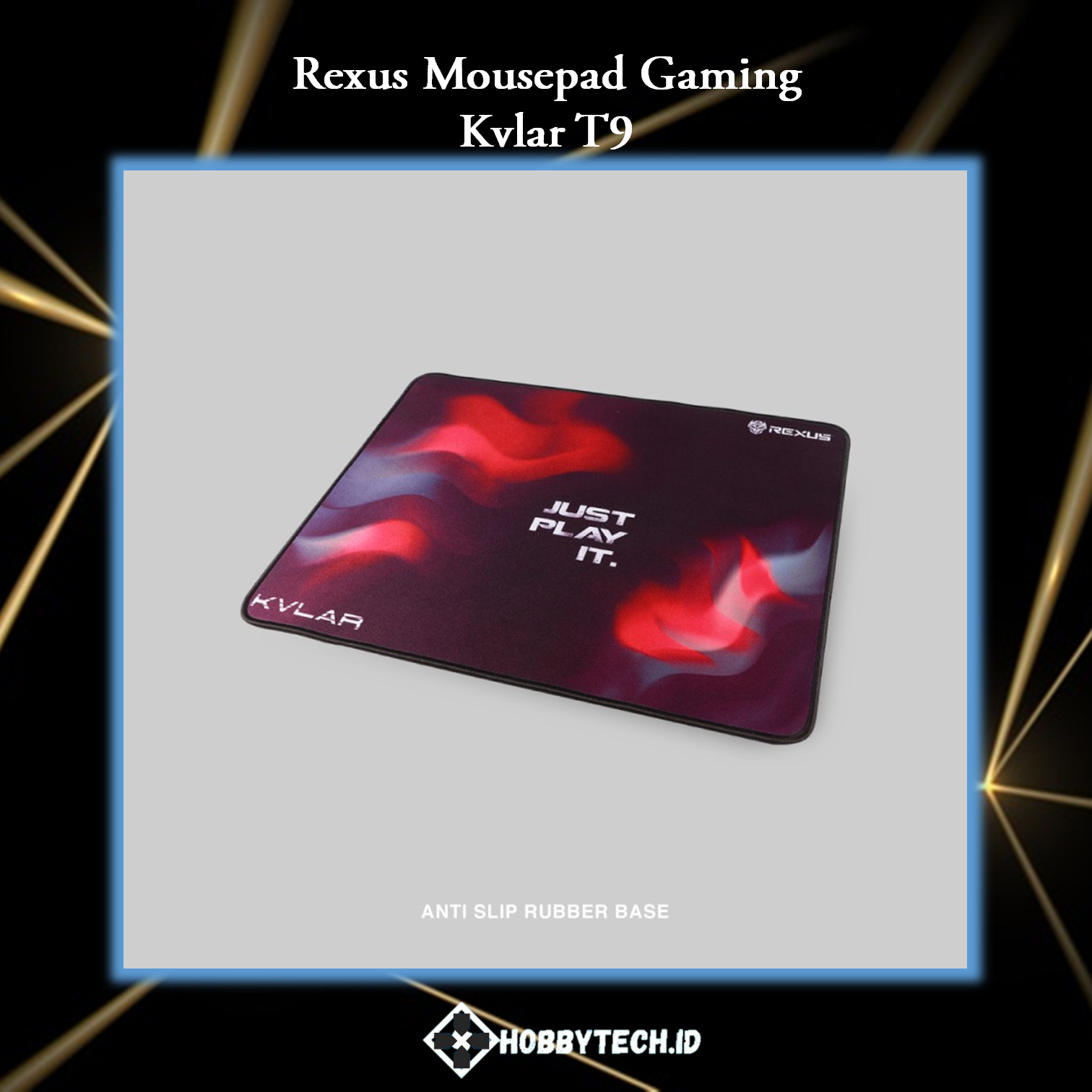 Rexus Mousepad Gaming Kvlar T9 Control Edition L