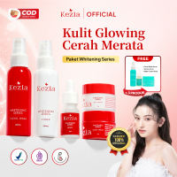 (KEZIA) Beauty - NEW WHITENING PACKAGE SERIES - Paket Glowing Lengkap(FREE 1 NC & FW ACNE+1 SERUM ACNE KEZIA)