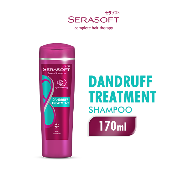 Serasoft Shampoo Dandruff Treatment Botol 170ml