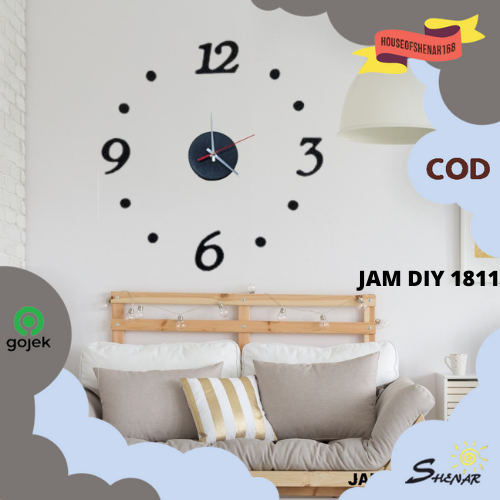 JAM DIY KECIL/ JAM DINDING MINI ADJUSTABLE/ NEW MOTIF BENTUK KALIGRAFI LOVE TEKO/ JAM TEMBOK DINDING VIRAL JAMAN NOW ELEGANT MUDAH DI PASANG/ JAM DEKORASI RUANGAN/ JAM TEMPEL DINDING TEMBOK/ JAM ACRYLIC AKRILIK FREE PENGGARIS JARUM JAM LEM
